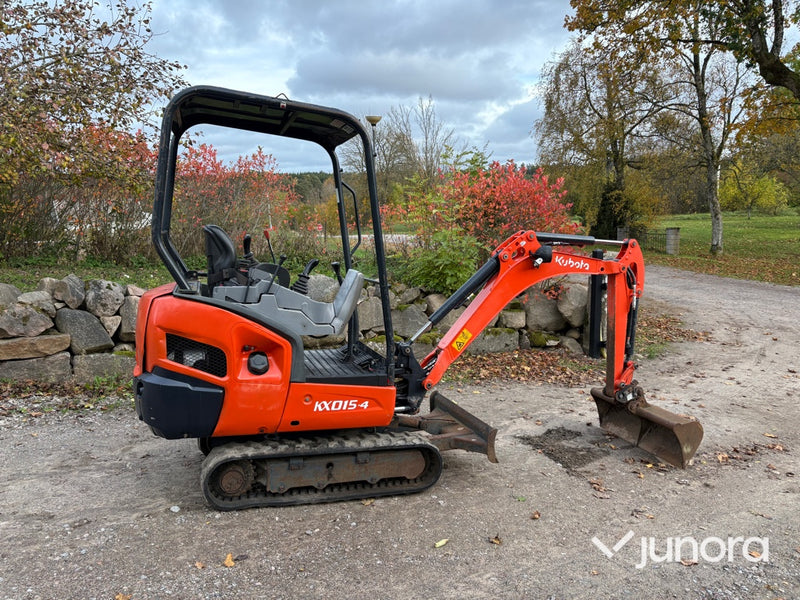 Minigrävare - Kubota KX015-4