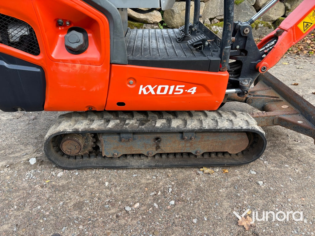 Minigrävare - Kubota KX015-4