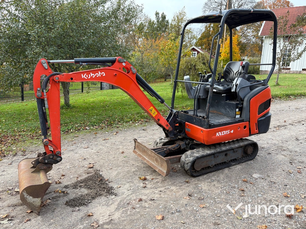 Minigrävare - Kubota KX015-4