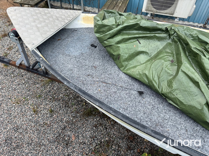 Fiskebåt - 5 meter, med trailer
