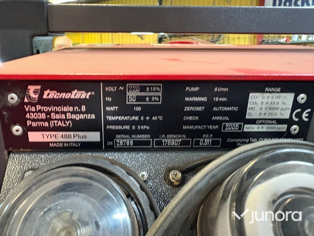 Avgasmätare - Tecnotest, 488 Plus