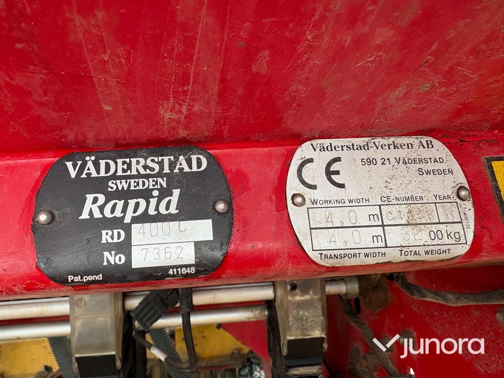 Såmaskin - Väderstad, Rapid RD 400C