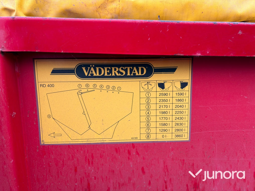 Såmaskin - Väderstad, Rapid RD 400C