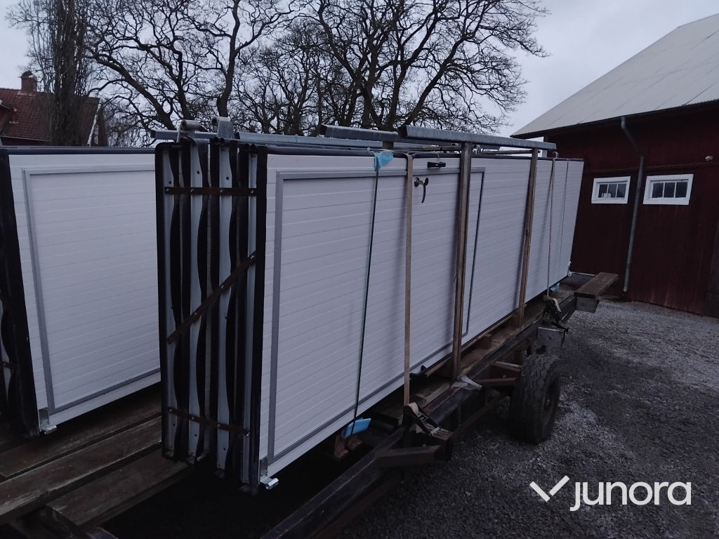 Industriport – Reco Port 5×5 m, med gångdörr