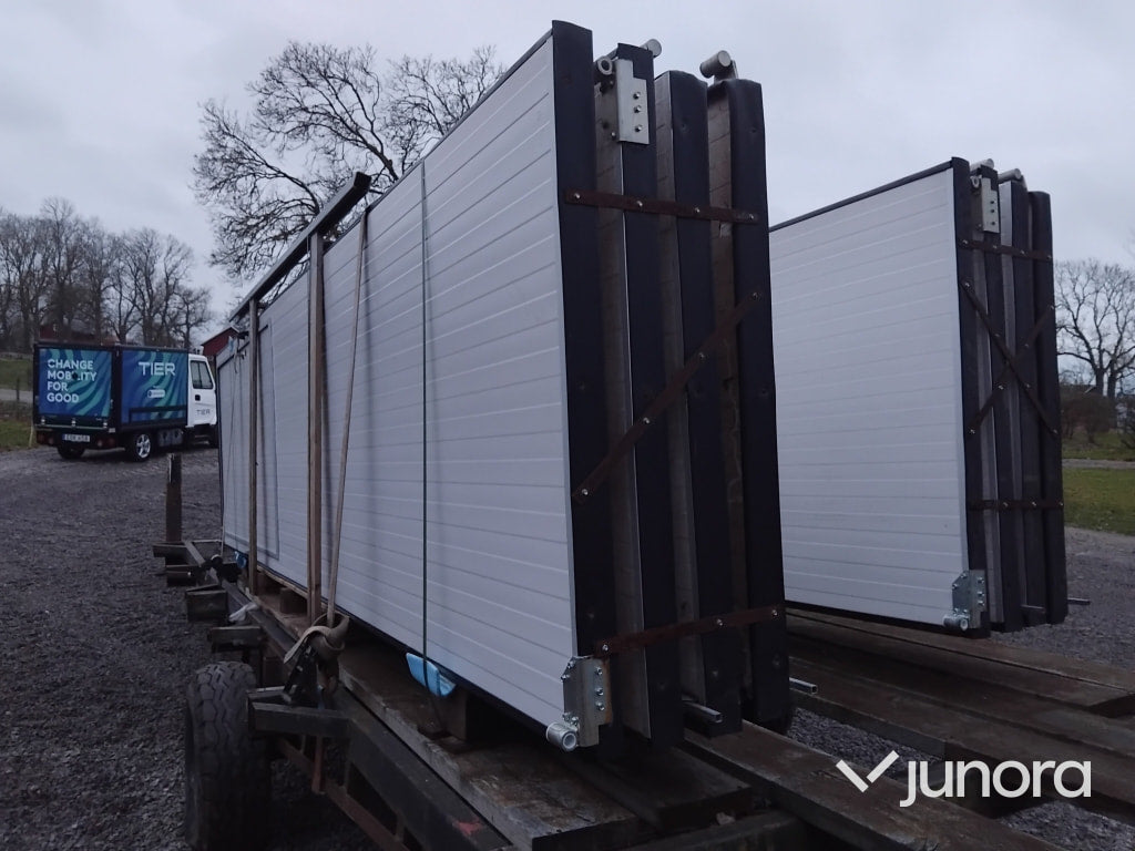 Industriport – Reco Port 5×5 m, med gångdörr