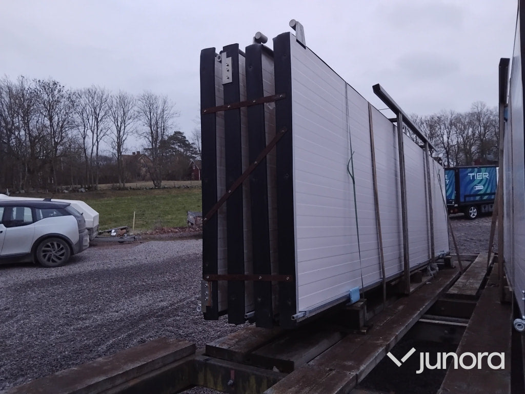 Industriport – Reco Port 5×5 m, med gångdörr