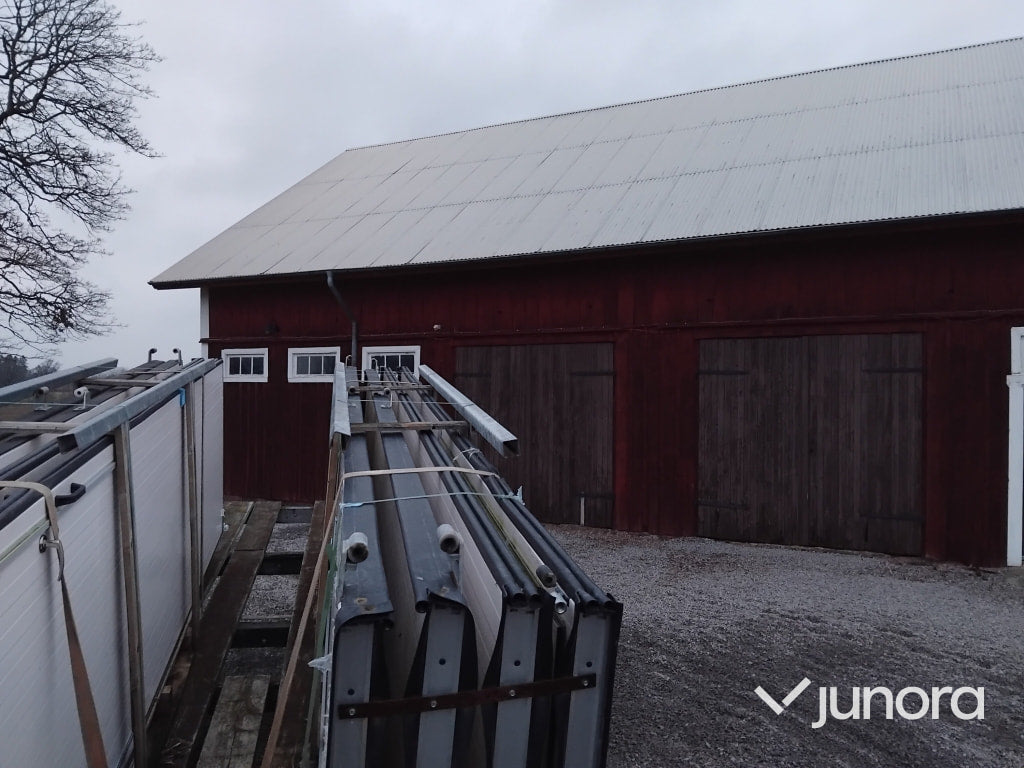 Industriport – Reco Port 5×5 m, med gångdörr