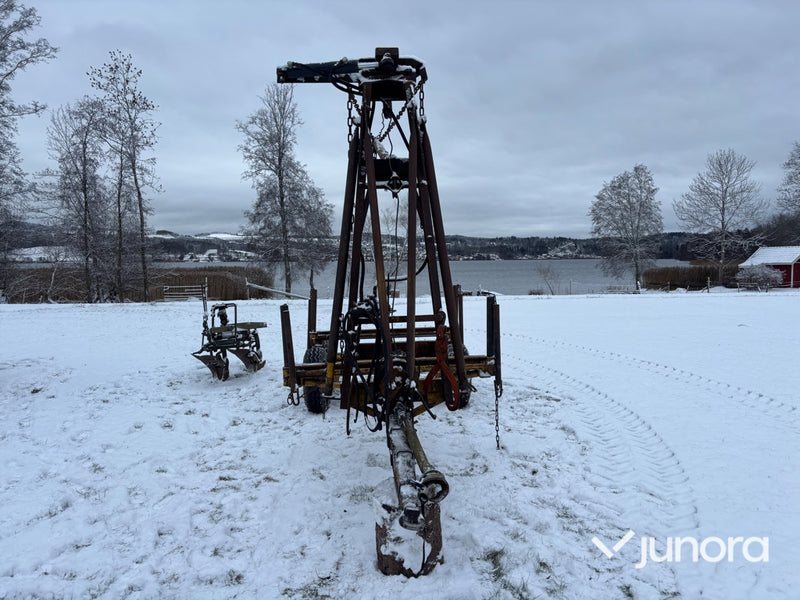 Skogsvagn - Moheda med starkran