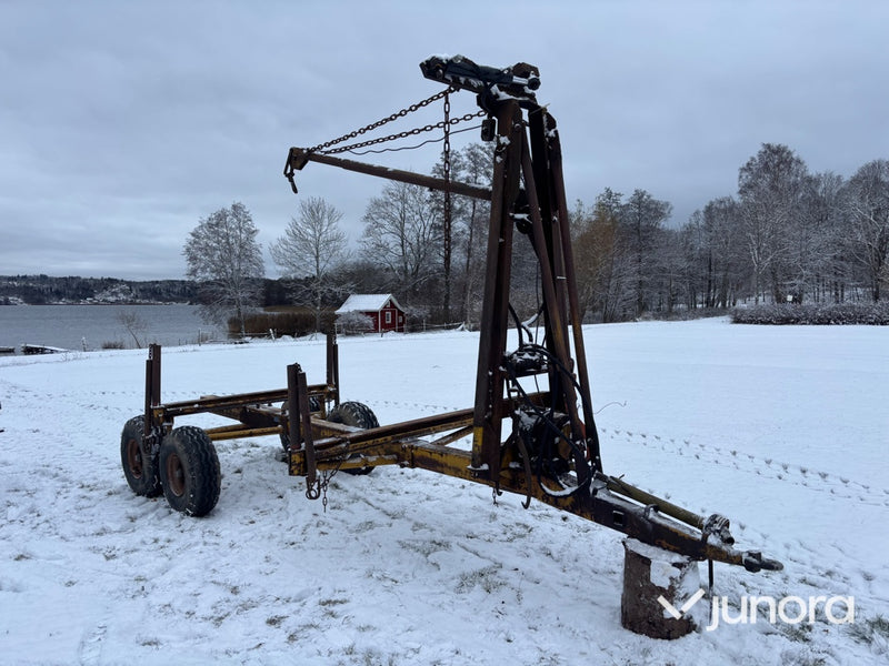 Skogsvagn - Moheda med starkran