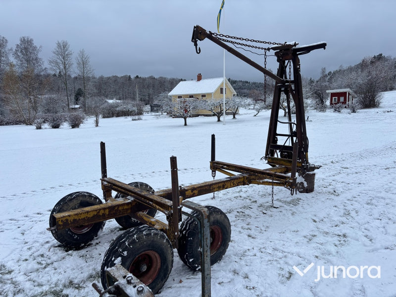 Skogsvagn - Moheda med starkran