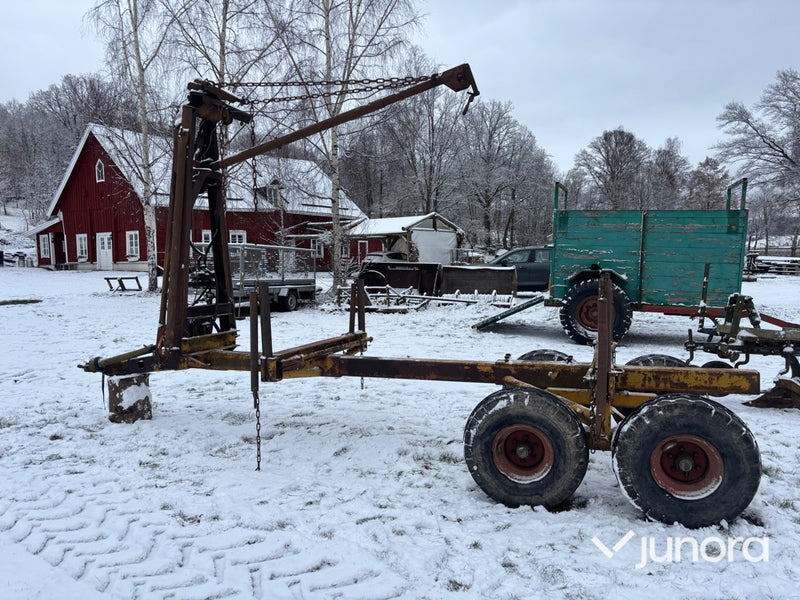 Skogsvagn - Moheda med starkran