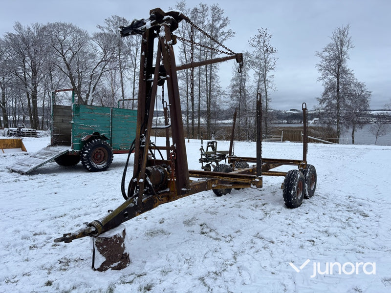 Skogsvagn - Moheda med starkran