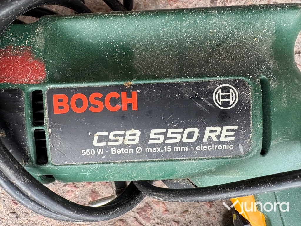 Borrmaskin - Bosch, CSB 550 RE