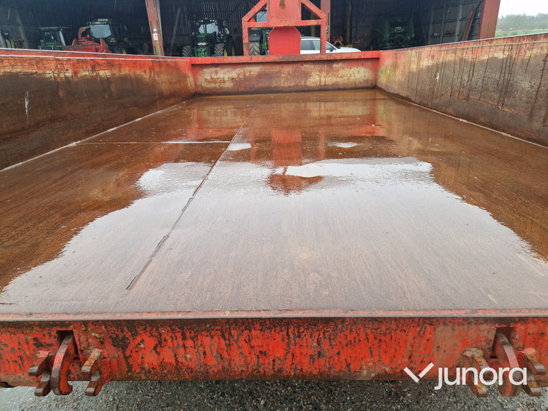 Lastväxlarvagn - Bigab 12-15 Med Flak