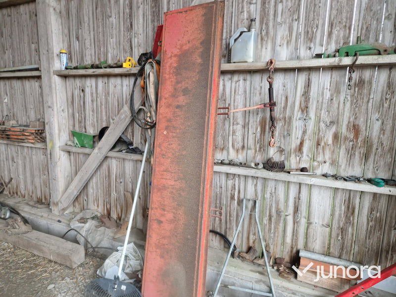 Lastväxlarvagn - Bigab 12-15 Med Flak