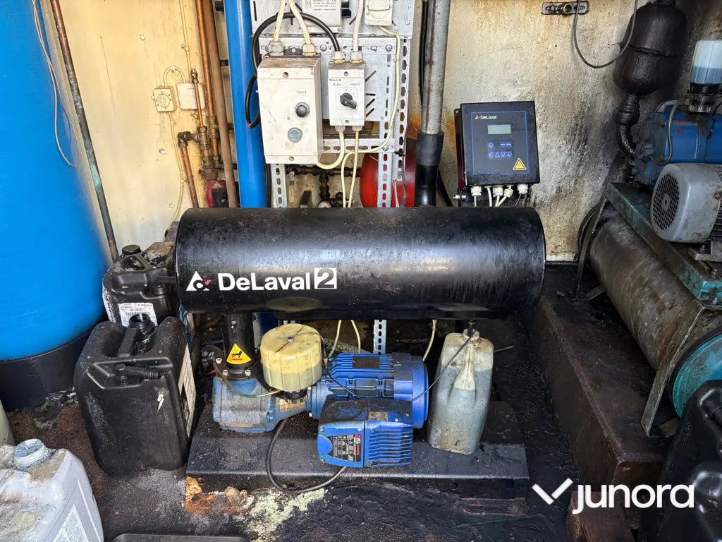 Vakuumpump DeLaval DVP 900 med frekvensstyrning NFO Drive 2,2 kW
