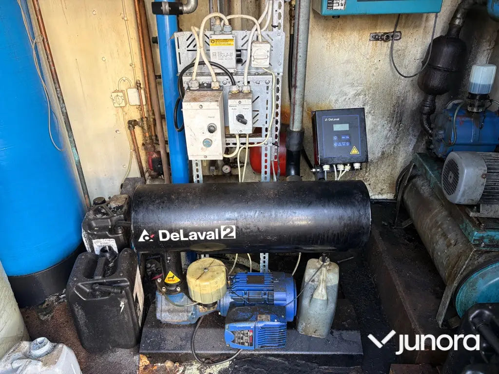Vakuumpump DeLaval DVP 900 med frekvensstyrning NFO Drive 2,2 kW