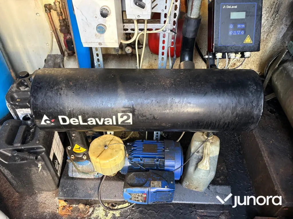 Vakuumpump DeLaval DVP 900 med frekvensstyrning NFO Drive 2,2 kW
