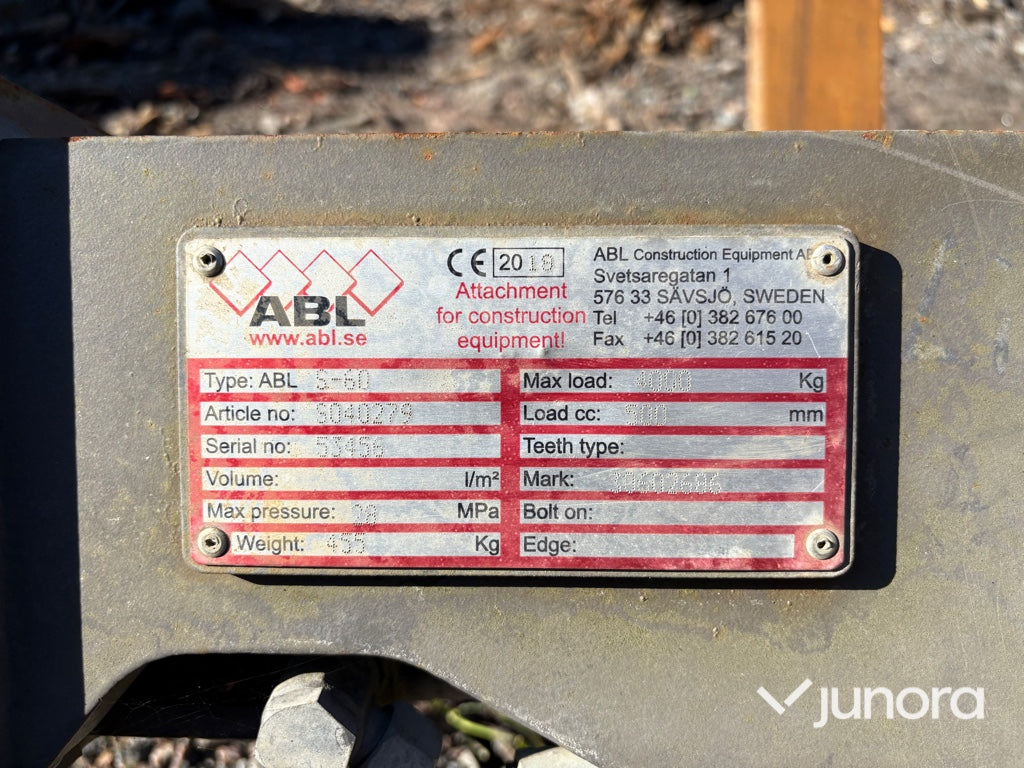 Pallgafflar hydrauliska ABL