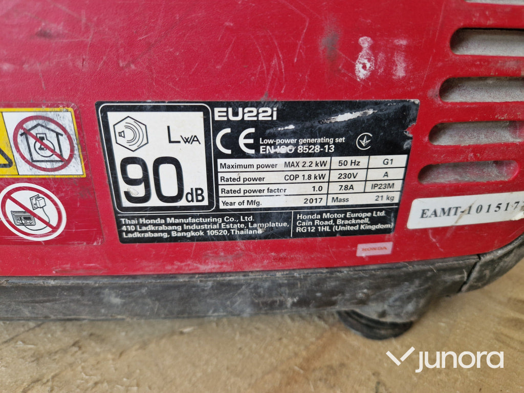 Elverk Honda Inverter EU 22i