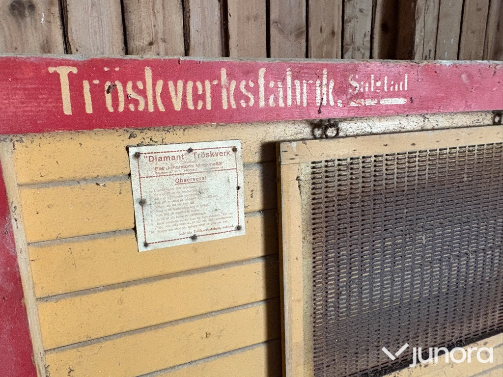 ” DIAMANT ” Självrensande Tröskverk