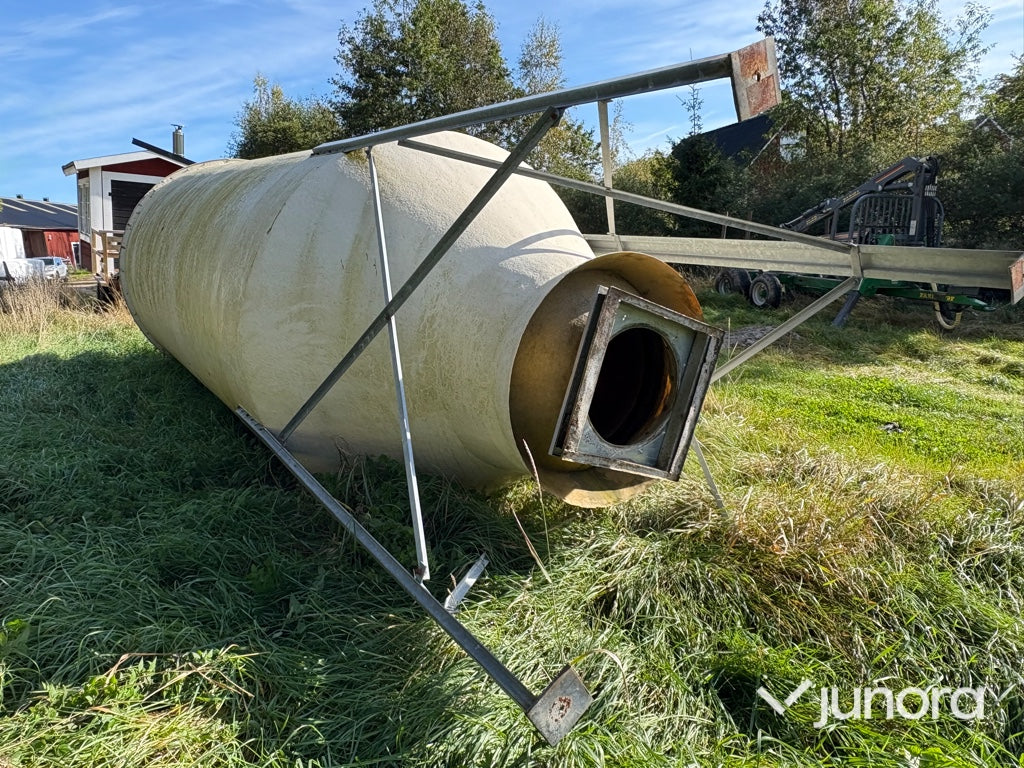 Glasfibersilo 15 kubik