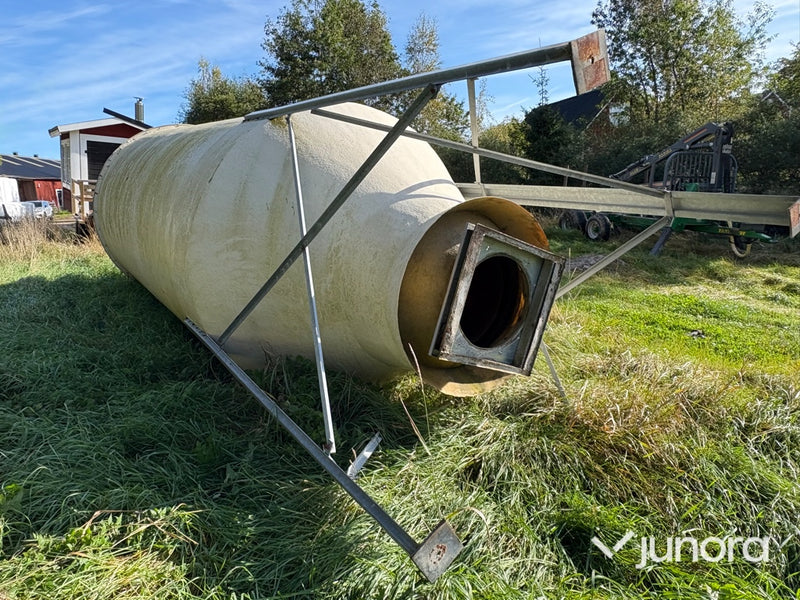 Glasfibersilo 15 kubik