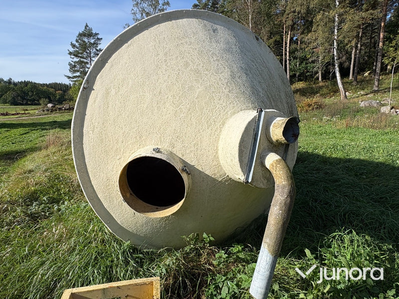 Glasfibersilo 15 kubik