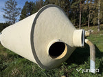 Glasfibersilo 15 kubik