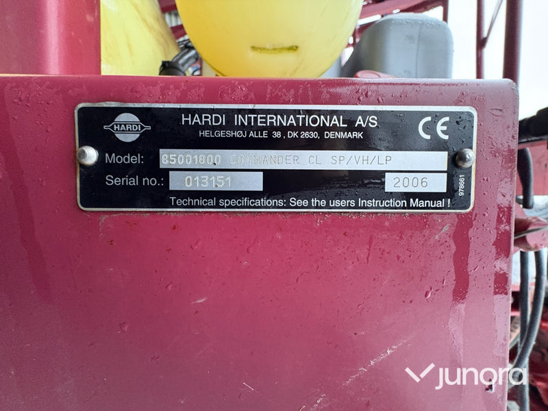 Växtskyddsspruta - HARDI Commander CL