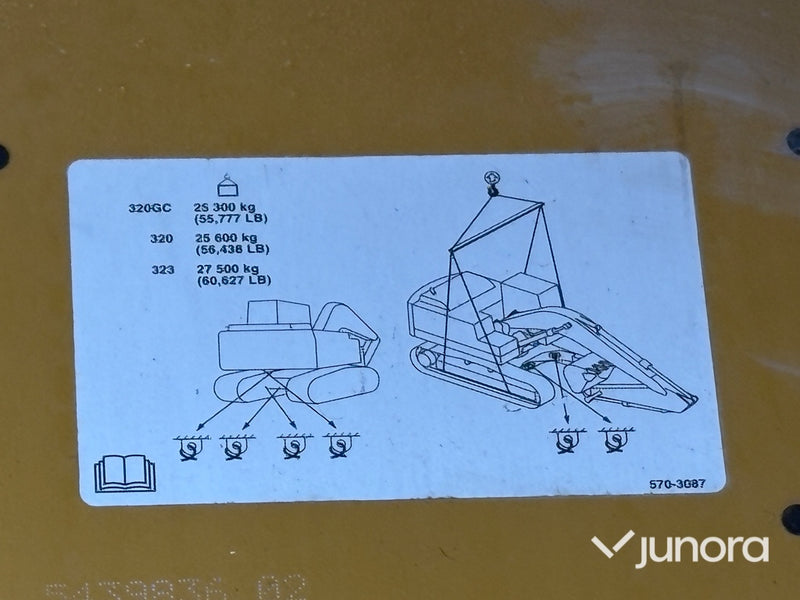 Grävmaskin - Catepillar, 323 Next Generation