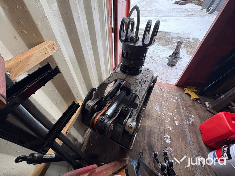 Timmergrip med rotator - Komatsu G40