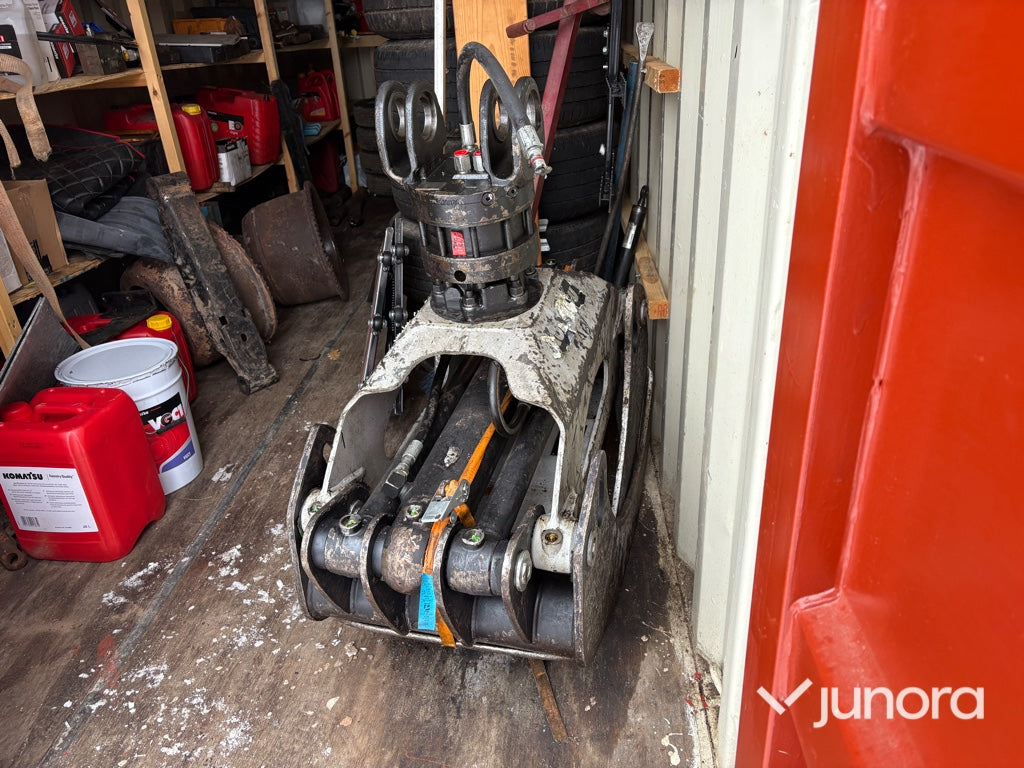 Timmergrip med rotator - Komatsu G40