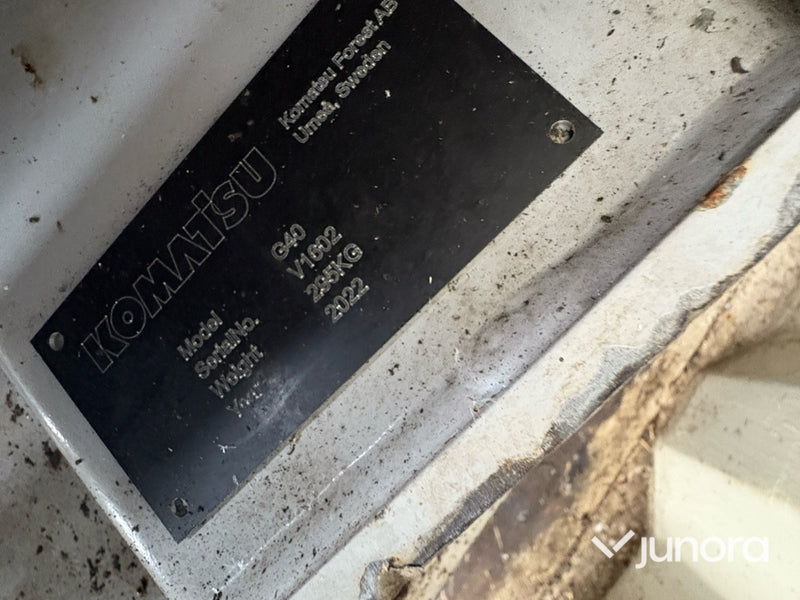 Timmergrip med rotator - Komatsu G40