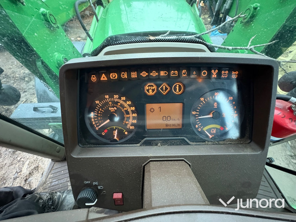 Traktor + Frontlastare - John Deere, 6320