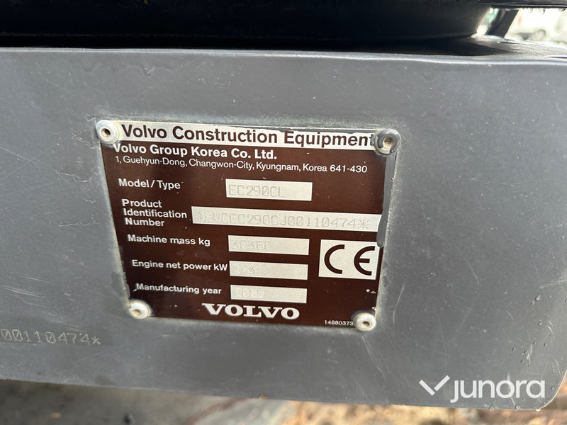 Bandgrävare - Volvo, EC 290 C