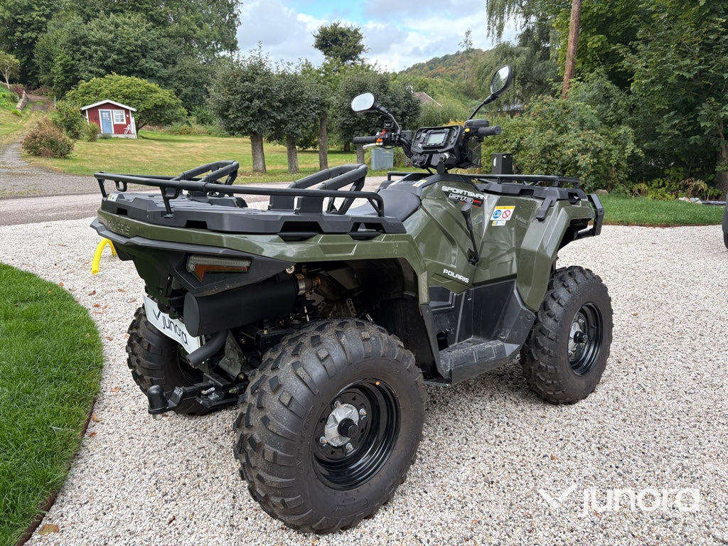 Fyrhjuling med snöblad - Polaris, Sportsman 570 EPS