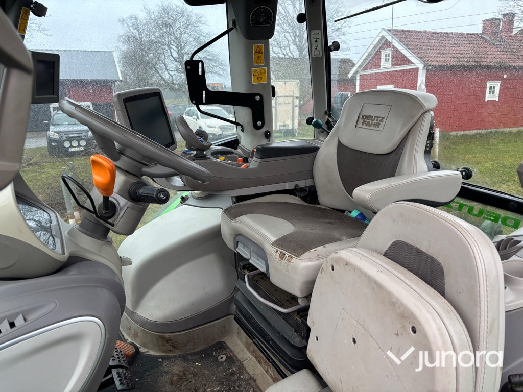 Traktor - Deutz-Fahr 7250 Agrotron TTV Warrior, med GPS