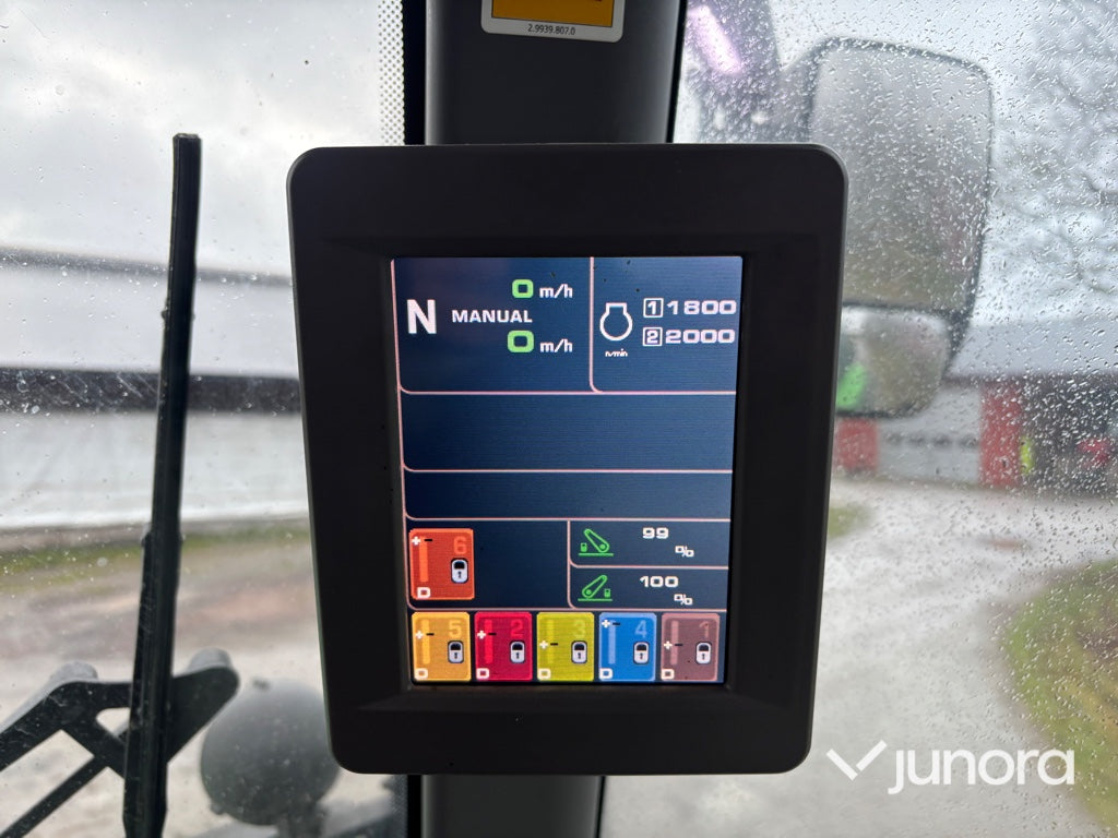 Traktor - Deutz-Fahr 7250 Agrotron TTV Warrior, med GPS