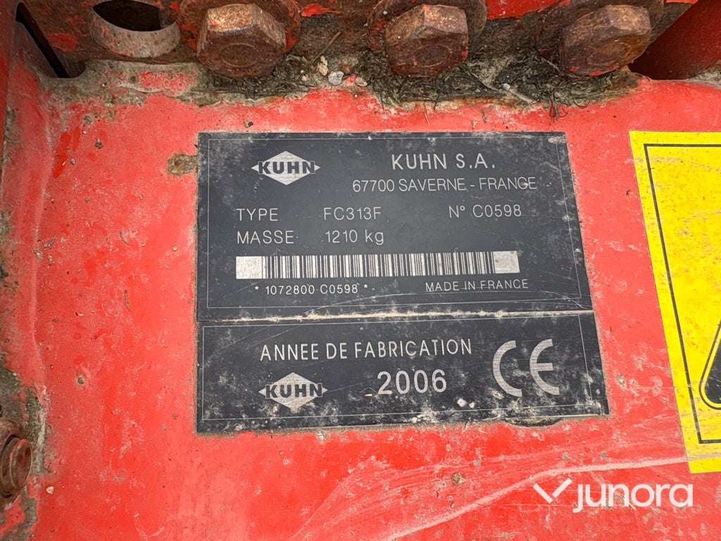Frontslåtterkross - Kuhn, 313 F