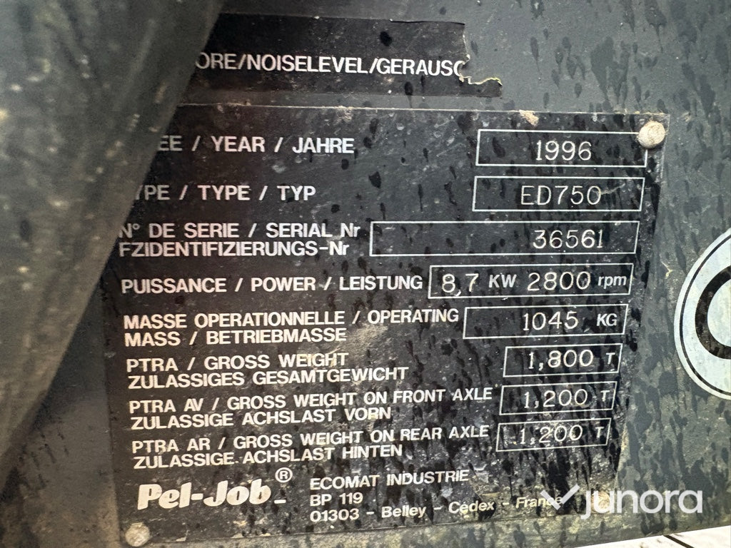 Minidumper - Pel-Job ED750