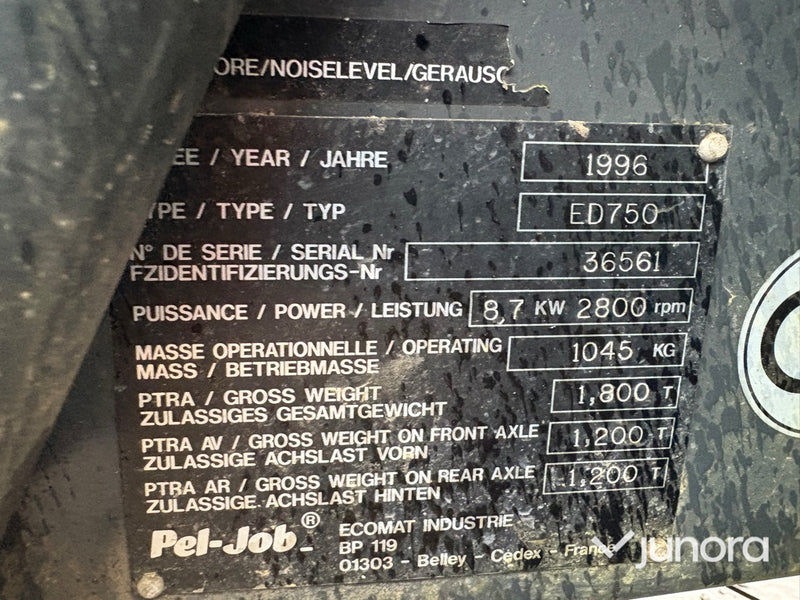 Minidumper - Pel-Job ED750