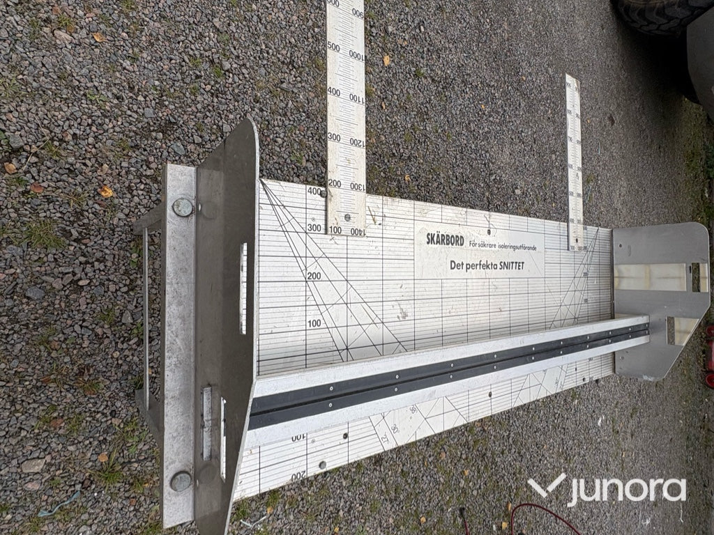 Skärbord för isolering helt i aluminium