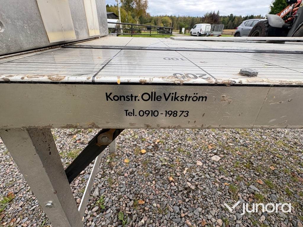 Skärbord för isolering helt i aluminium