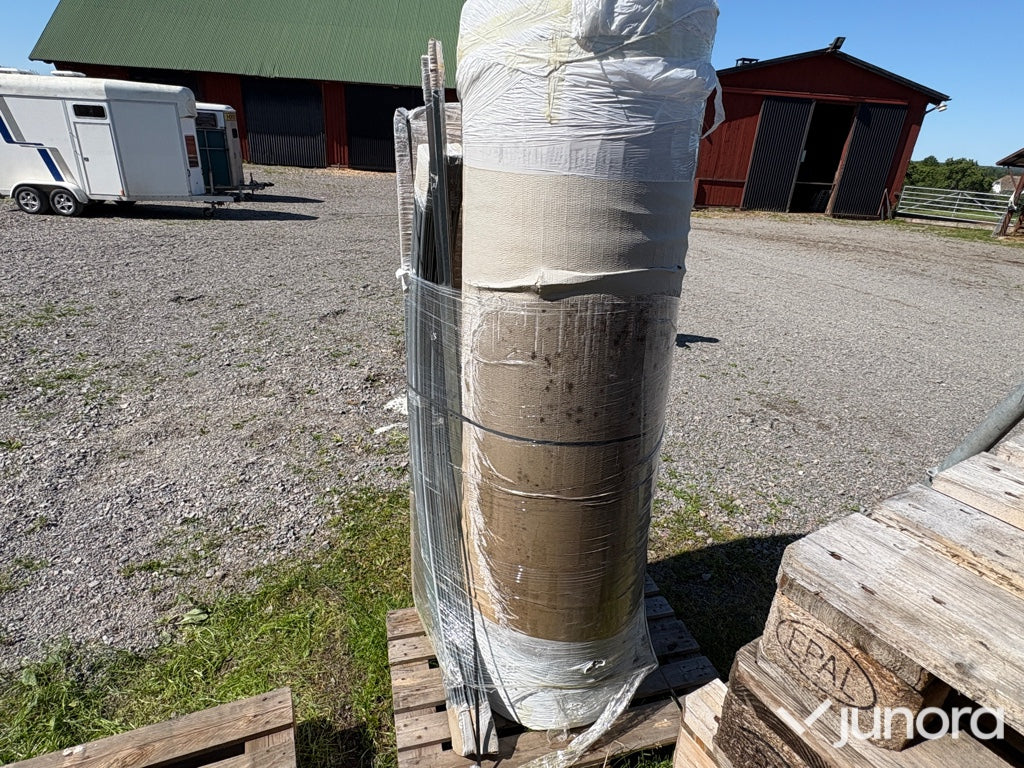 Omonterat Växthus Titan 12 m2