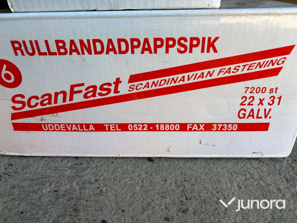 Pappspik - Gunnebo, ScanFast