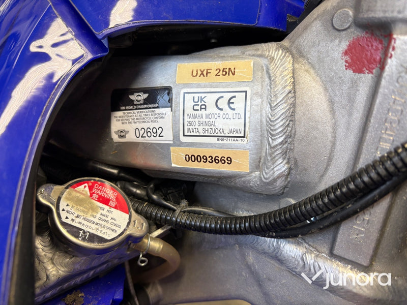 Enduro - Yamaha YZ 250cc 4 takt - 2023