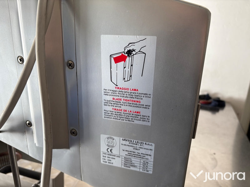 Bandsåg - Savioli Lelio, SAV-2000