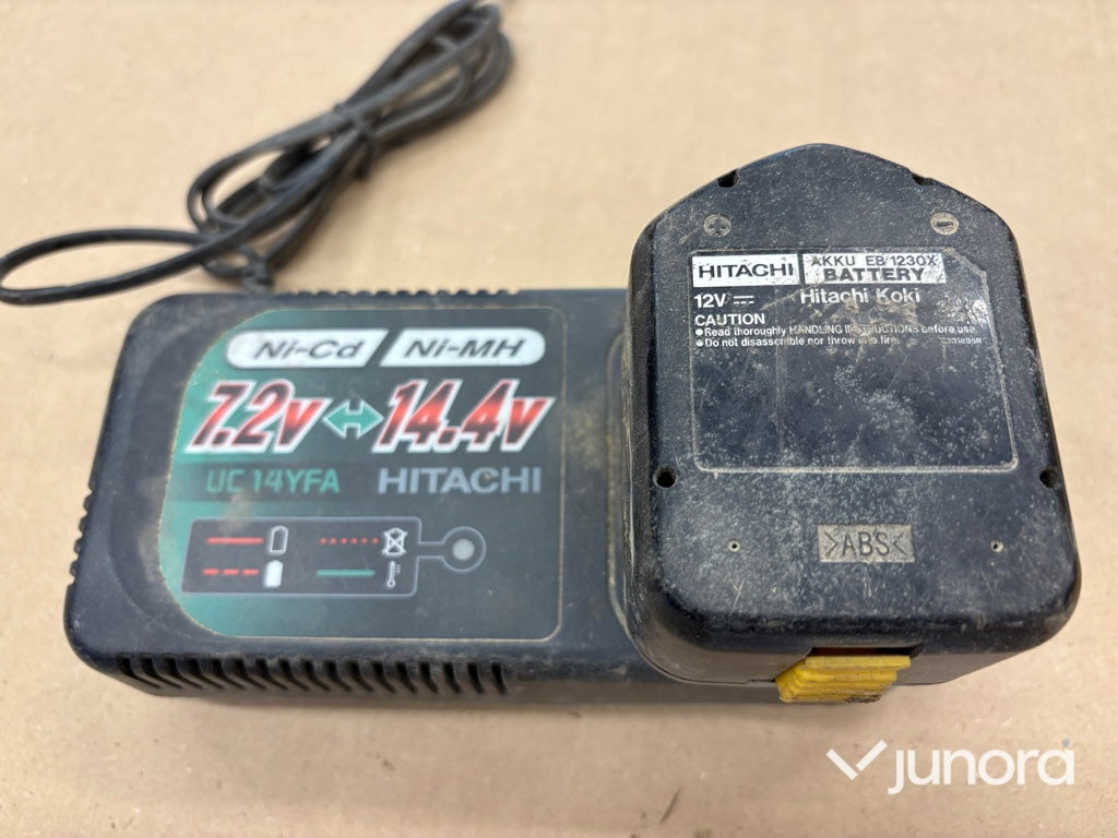 Borrskruvdragare med batterier och laddare – DeWalt