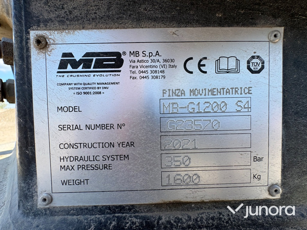 Sorteringsgrip - MB Crusher, MB-G1200 S4